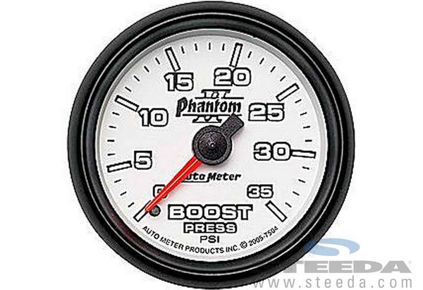 Autometer Phantom II Mechanical Boost Gauge